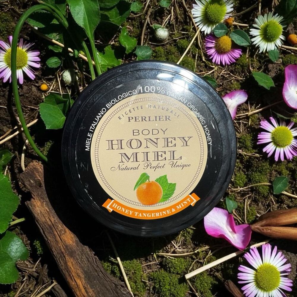Perlier Body Honey Miel Cream Honey Tangerine and Mint New